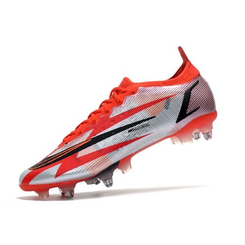 fodboldstøvler Nike Mercurial Vapor 14 Elite SG-Pro CR7 Spark Positivity - Rød Sort Hvid Orange_6.jpg
